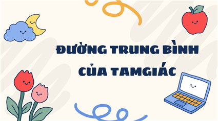 Đường trung bình của tam giác